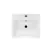 Lavamanos a piso Rectangular Blanco Nero B131 en internet