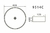 Lavabo circular Kauai cerámica Negro mate 9514c - comprar en línea