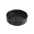 Lavabo circular Kauai cerámica Negro mate 9514c