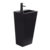 Lavamanos a piso Rectangular Negro Mate Nero B-131N