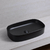 Lavabo rectangular Male cerámica Negro Mate 9612N - comprar en línea