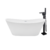 Tina Moorea 170 blanco con FS002 Negro mate