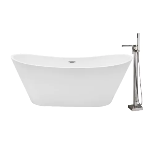 Tina Moorea 170 blanco con FS002 Niquel