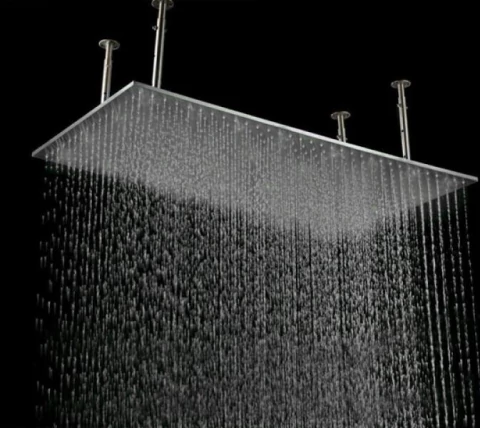Regadera de baño Niagara 40x80 cm Tipo lluvia con Luz led - comprar en línea