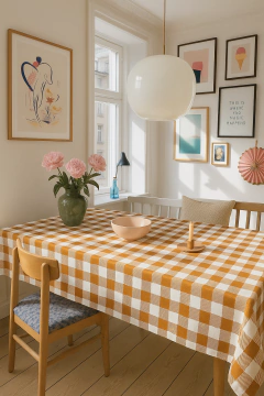 Antimanchas cuadrille VICHY desde $12384 con transferencia