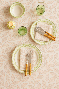 Manteles de hojas en internet