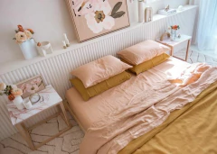 ALMOHADONES Lisos de tusor 70 x 50 cm (tamaño almohada)