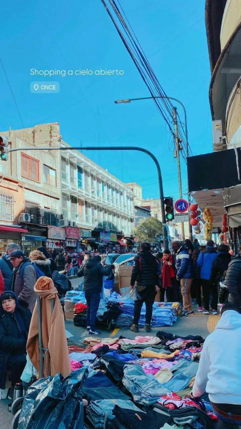 Tour de compras por Once