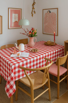 Antimanchas cuadrille VICHY desde $12384 con transferencia - comprar online