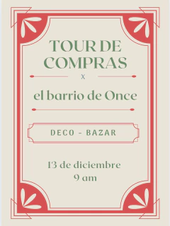 Tour de compras por Once