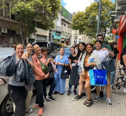 Tour de compras por Once