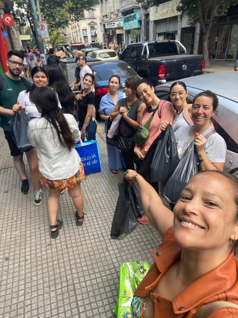 Tour de compras por Once