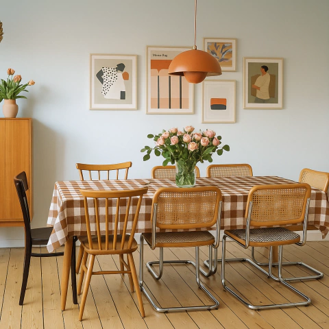 Antimanchas cuadrille VICHY desde $12384 con transferencia