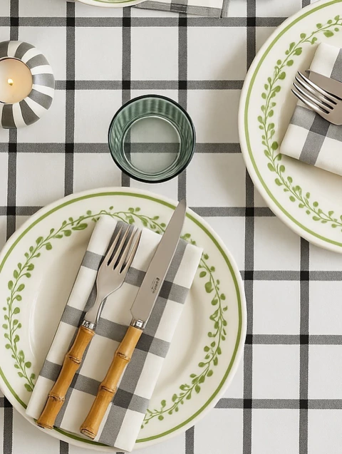 Manteles antimanchas nórdicos