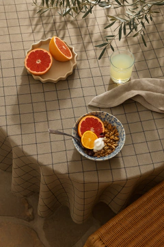 Manteles nórdicos simil lino