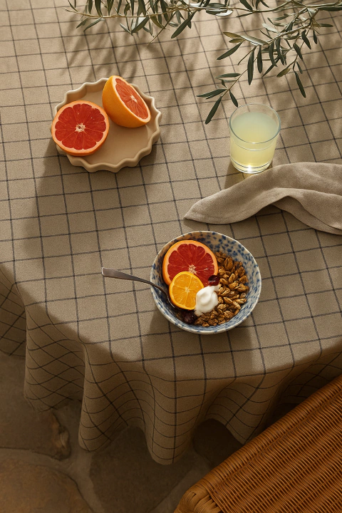 Manteles nórdicos simil lino