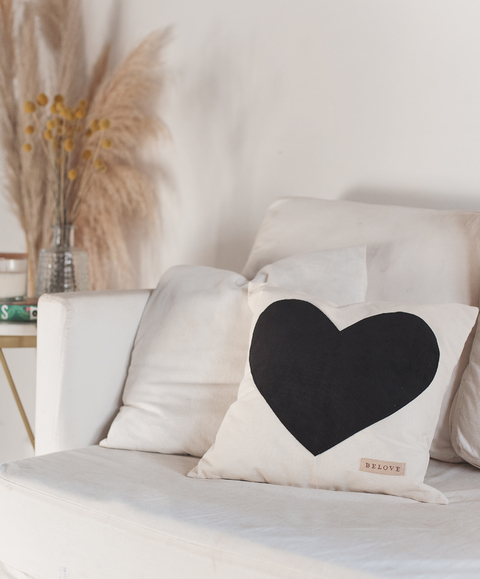 Corazón de Terciopelo NEGRO