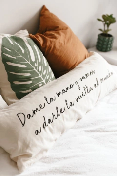 Almohadones XXL con frases