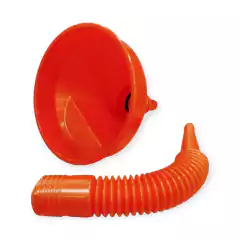 Embudo Para Combustible Flexible Con Filtro Desarmable