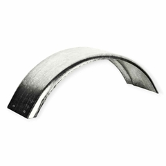 Guardabarro Para Trailer Galvanizado Liso Rodado 13 O 14