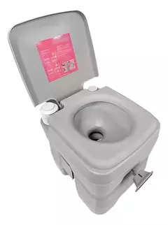 Inodoro Químico Portatil 20l Con Piston