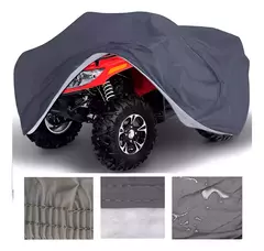 Funda Cubre Cuatriciclo Con Felpa - Impermeable Reforzada - comprar online