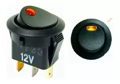 Tecla Led 1 Punto Redonda 12v16a - comprar online