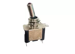 Tecla Palanca 1 Punto Cromada On-off Con Led 12v 20a en internet
