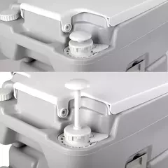 Inodoro Químico Portatil 20l Con Piston en internet