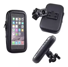Soporte Impermeable De Celular Para Moto Bicicleta 18x10 en internet