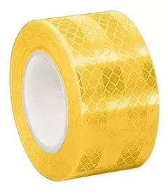 Cinta Reflectiva Amarilla X Metro Ancho 5 Cm