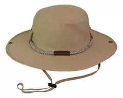 Sombrero Australiano De Taslon Con Cordon