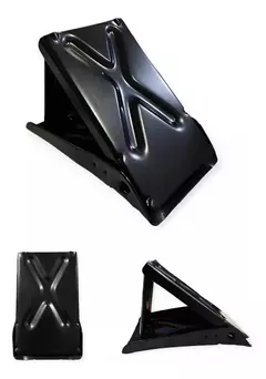 Imagen de Cuña Tope Metálico Plegable Rueda Auto - Por 2 Unidades