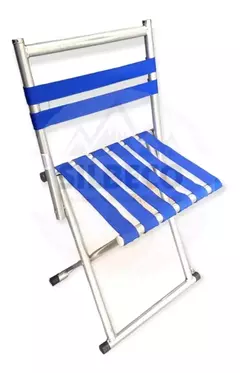 Silla Plegable Reposera De Caños