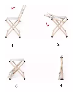 Silla Plegable Reposera De Caños - comprar online