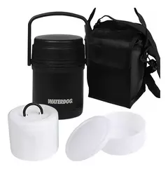 Lunchera Termica Acero Inox 1200 Cc Waterdog + Bolso en internet