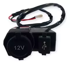 Cargador Toma 12v - USB 5v Con Fusible - SILBECO