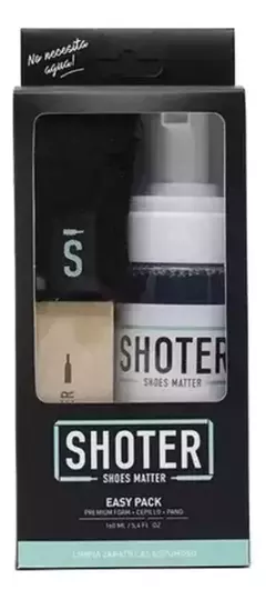 Kit Espuma de Limpieza Para Calzado - Easy Pack Shoter