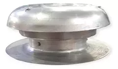 Hongo Grande Aluminio Ventilación 4¨