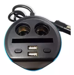 Cargador Para Auto - 2 Toma 12v - 2 Puertos Usb en internet