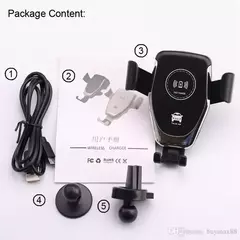 Imagen de Soporte Cargador De Celular Para Auto Rejilla