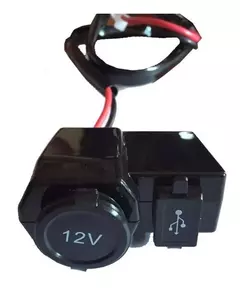 Cargador Toma 12v - USB 5v Con Fusible - tienda online