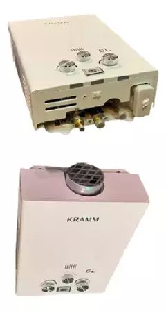Calefón Kramm 6 Litros Gas Envasado Motorhome Blanco en internet