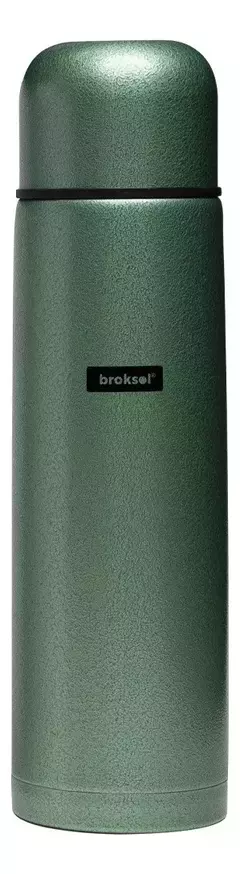 Termo Acero Inoxidable Broksol 1 Litro Con Tapon Cebador - tienda online