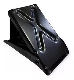 Cuña Tope Metálico Plegable Rueda Auto - Por 2 Unidades
