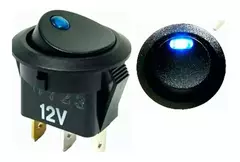 Imagen de Tecla Led 1 Punto Redonda 12v16a