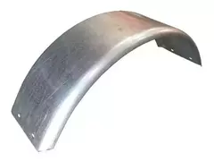 Guardabarro Para Trailer Galvanizado Liso Rodado 13 O 14 - comprar online