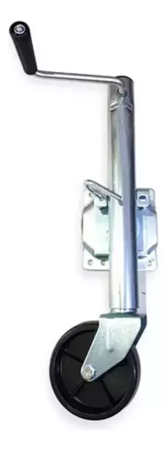 Rueda Timonera Reforzada Rebatible Regulable + Kit Instalación - SILBECO