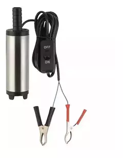 Bomba Trasvase Diesel Sumergible 12v Con pinzas Interruptor - SILBECO