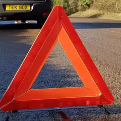 Baliza Triangular Reflectiva Reglamentarias Ruta Vtv 45x70 en internet